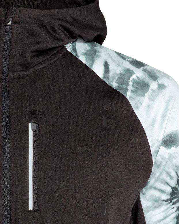 سویشرت مردانه ورزشی کلاه‌دار مشکی H&M